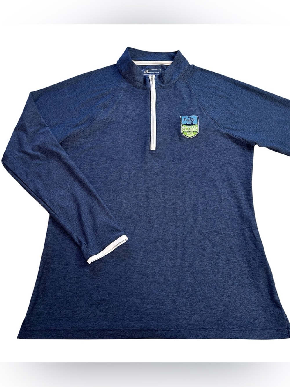 Peter Millar Perth Women’s 1/4 Zip Golf Pullover Jacket Barstool Pinehurst sz L
